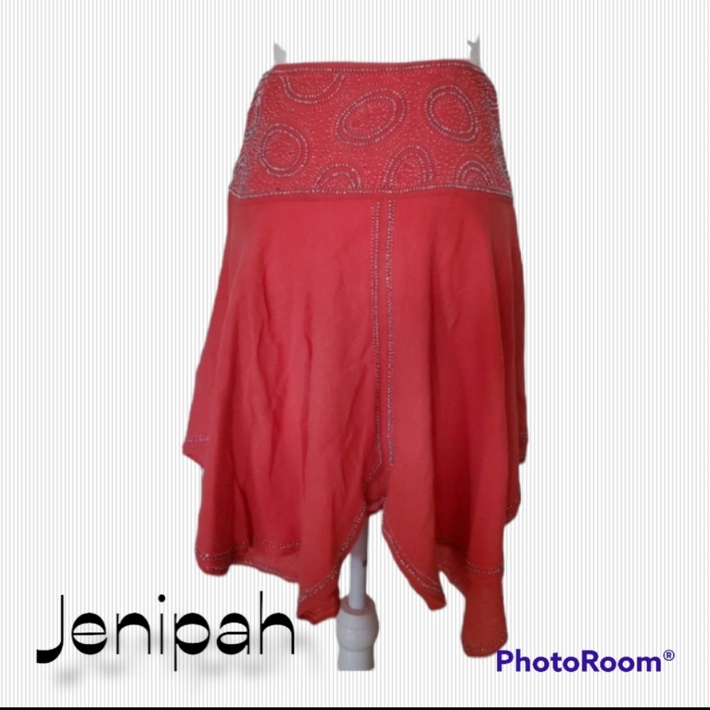 French Connection Women's Beaded Skirt Sz 8